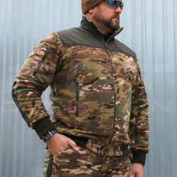 Костюм Спортивный флисовый без капюшона усиленный Мультикам