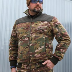 Костюм Спортивный флисовый без капюшона усиленный Мультикам