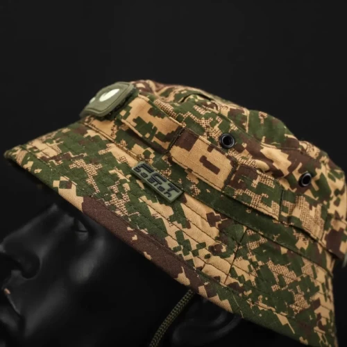 Панама тактическая рип-стоп с Велкро пиксель Хищник G-0822 56