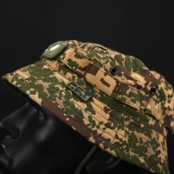 Панама тактическая рип-стоп с Велкро пиксель Хищник G-0822