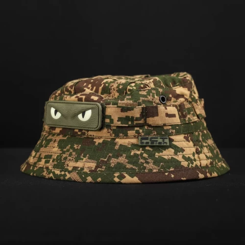 Панама тактична ріп-стоп з велкро піксель Хижак G-0822 56 56