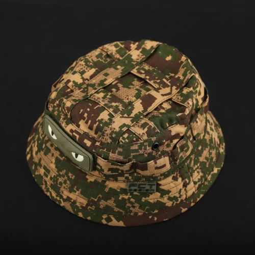 Панама тактична ріп-стоп з велкро піксель Хижак G-0822 56 56