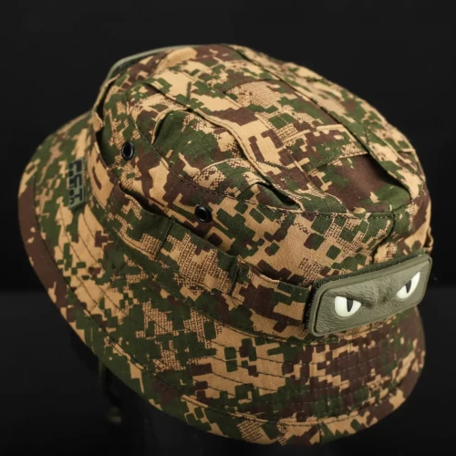 Панама тактична ріп-стоп з велкро піксель Хижак G-0822 56 56