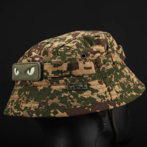 Панама тактична ріп-стоп з велкро піксель Хижак G-0822 56 56