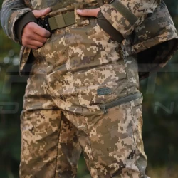 Брюки зимние Софтшелл пиксель ВСУ