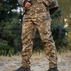 Брюки зимние Софтшелл пиксель ВСУ