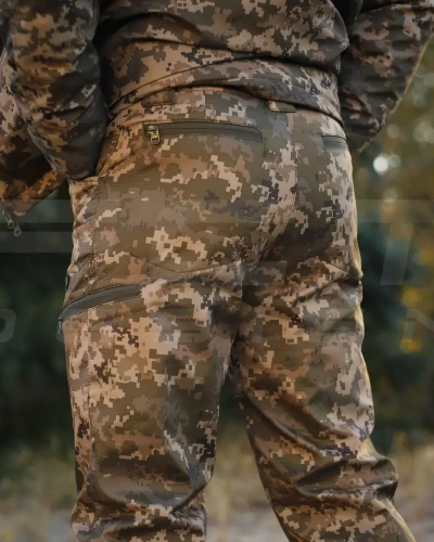 Штани зимові Софтшелл піксель ЗСУ 40-42/3 40-42/3