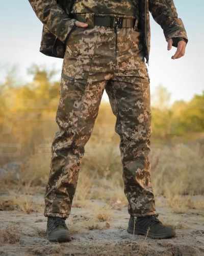 Штани зимові Софтшелл піксель ЗСУ 40-42/3 40-42/3