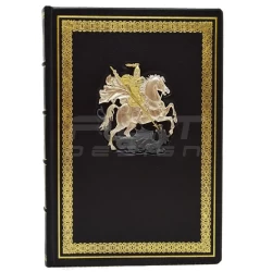 Блокнот дневник Георгий Победитель премиум А5