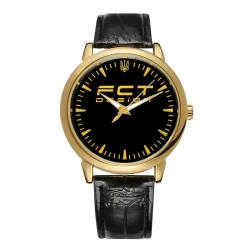 Часы наручные FCT DESIGN Model 022 Золото черные