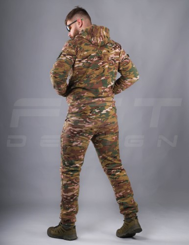 Костюм спортивний флісовий з посиленням Софтшелл мультикам 42 42