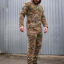 Костюм спортивний флісовий з посиленням Софтшелл мультикам