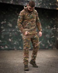 Костюм спортивний флісовий з посиленням Софтшелл мультикам