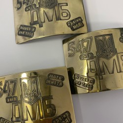 Бляха ДМБ з віршем 547 днів мого життя віддав я тобі, країно моя