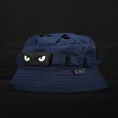 Панама тактична ріп-стоп з велкро синя