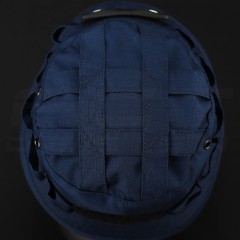 Панама тактична ріп-стоп з велкро синя