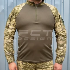 Убакс бойова сорочка CoolPass antistatic піксель ЗСУ з налокітниками