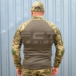 Убакс боевая рубашка CoolPass antistatic пиксель ВСУ с налокотниками