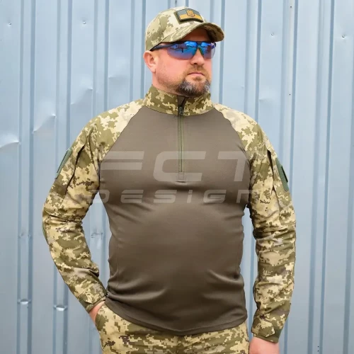 Убакс бойова сорочка CoolPass antistatic піксель ЗСУ з налокітниками 44 44