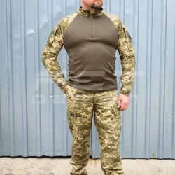 Убакс боевая рубашка CoolPass antistatic пиксель ВСУ с налокотниками