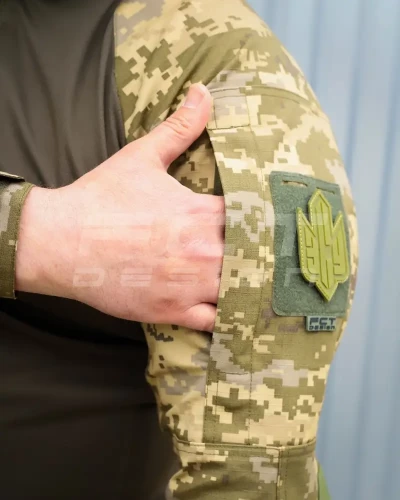Убакс бойова сорочка CoolPass antistatic піксель ЗСУ з налокітниками 44 44