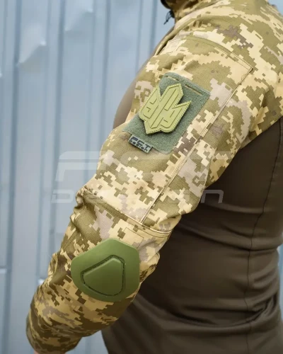 Убакс бойова сорочка CoolPass antistatic піксель ЗСУ з налокітниками 44 44