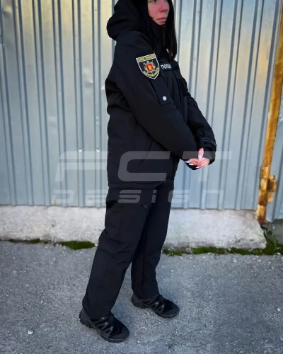 Штани зимові Софтшелл чорні 40-42/3 40-42/3