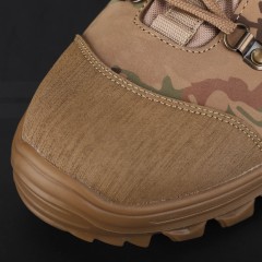 Берці тактичні Stalker з вставками кордура мембрана GoreTex шкіра мультикам