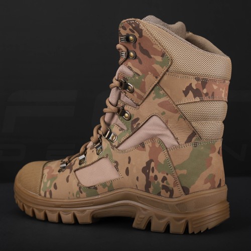 Берці тактичні Stalker з вставками кордура мембрана GoreTex шкіра мультикам 39 39