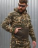 Костюм спортивный флисовый с усилением Софтшелл пиксель ВСУ 42
