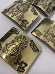 Бляха ДМБ со стихом ЗА СЧАСТЬЕ ЛЮБИМЫХ, ЗА ВЕРНОСТЬ ДРУЗЕЙ ОТДАЛ Я ИЗ ЖИЗНИ 547 ДНЕЙ