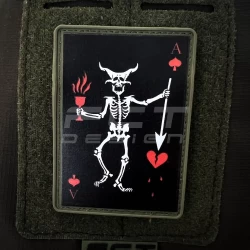 Шеврон/патч резиновый ПВХ Blackwater Devil