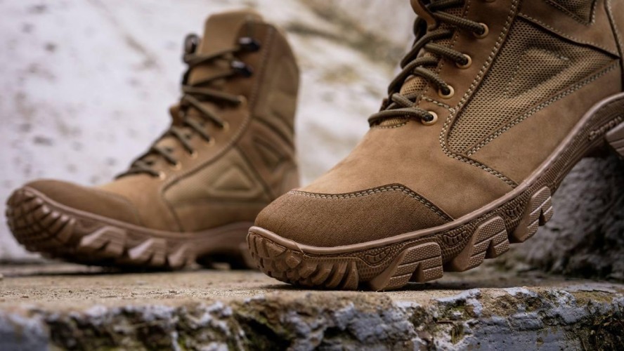 Берцы тактические Титан летние на сетке койот 39
