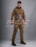Костюм спортивный флисовый с усилением Софтшелл Хищник 42