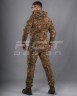 Костюм спортивный флисовый с усилением Софтшелл Хищник 42