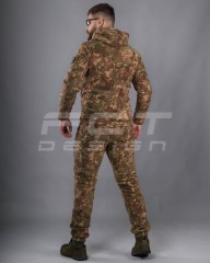 Костюм спортивний флісовий з посиленням Софтшелл хижак