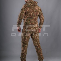 Костюм спортивный флисовый с усилением Софтшелл Хищник