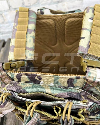 Плитоноска розвантаження тактична кордура мультикам