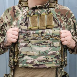 Плитоноска - Разгрузка тактическая кордура мультикам