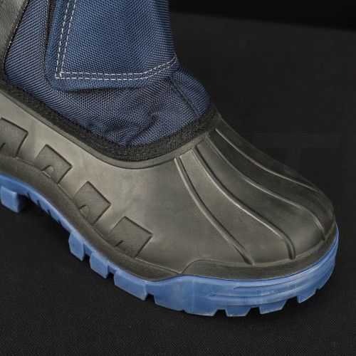 Чоботи Сноубутси зимові непромокаючі натуральна вовна сині 40 40