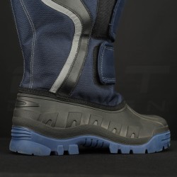 Сапоги Сноубутсы зимние непромокаемые натуральная шерсть синие