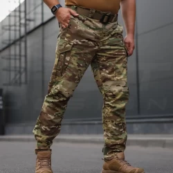 Брюки зимние тактические Корд Gen 2 на флисе Мультикам