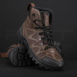 Черевики демісезонні Тайфун мембрана коричневі