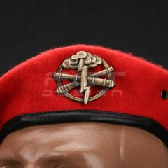 Берет Артилерії крапля в зборі червоний