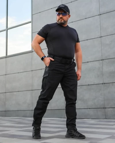 Штани зимові тактичні Корд Gen 2 на флісі Чорні 44 44