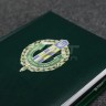 Блокнот-щоденник ДПСУ з нанесенням А5 зелений 14,8х21 см 14,8х21 см