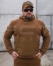 Костюм спортивный флисовый с усилением Софтшелл койот 42