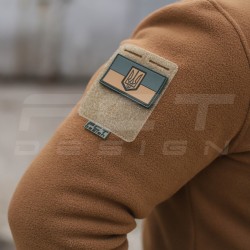 Костюм спортивный флисовый с усилением Софтшелл койот