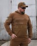 Костюм спортивний флісовий з посиленням Софтшелл койот 42 42
