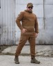 Костюм спортивний флісовий з посиленням Софтшелл койот 42 42